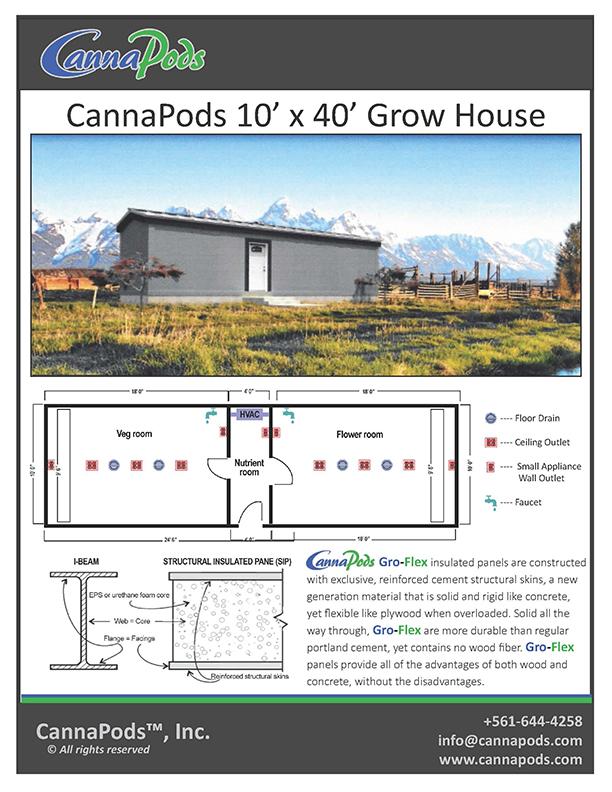 mobile grow room grow house